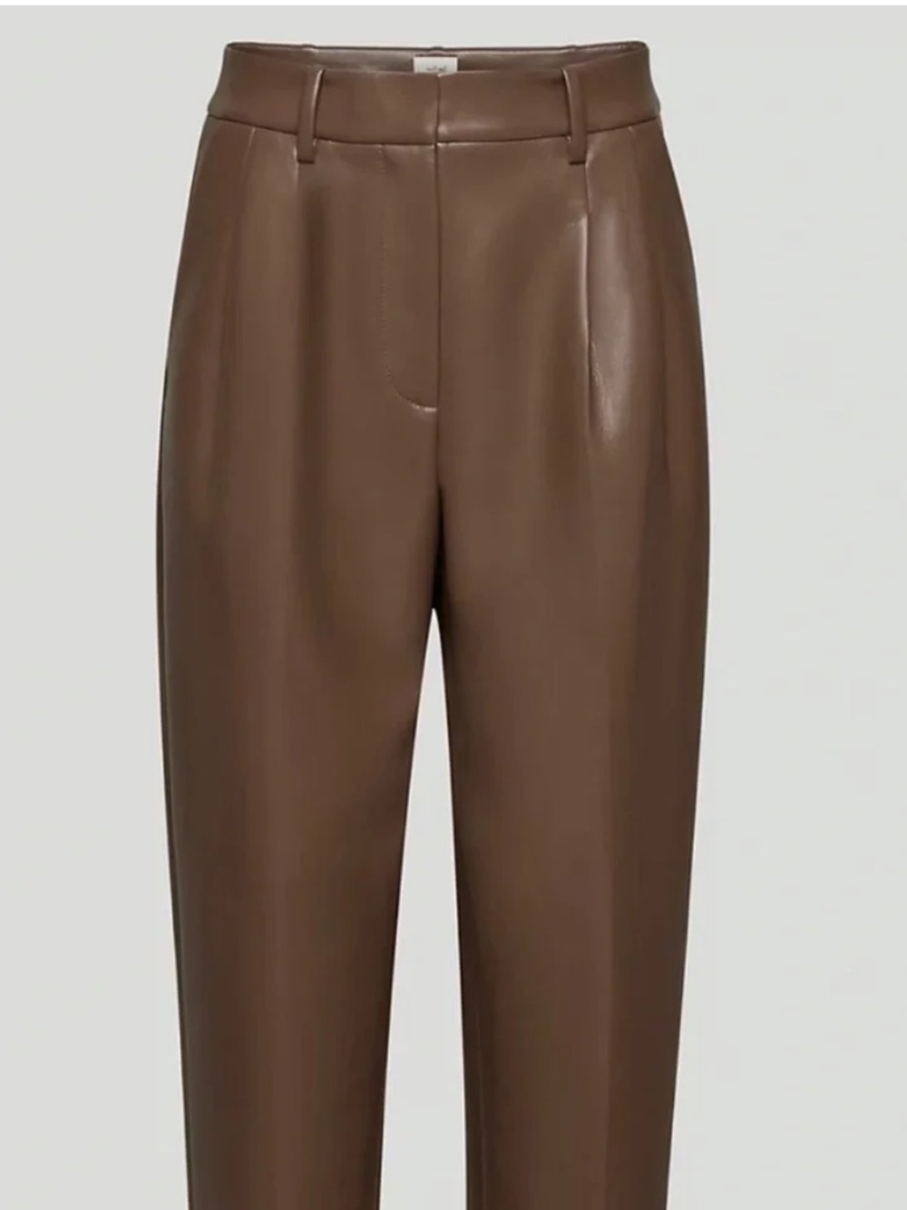 NWOT Wilfred Leather Carrot Pant